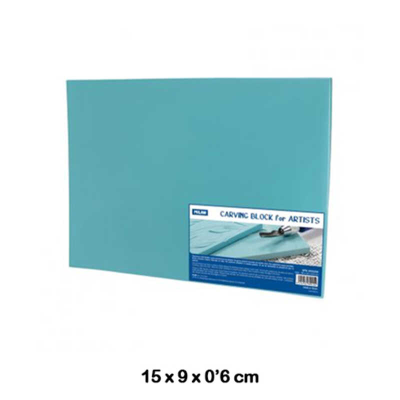 PLANCHA CARVING BLOCK 15X9X0.6CM MILAN