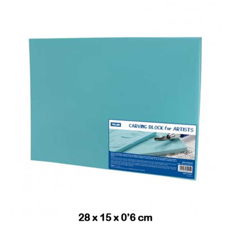 PLANCHA CARVING BLOCK 28X15X0.6CM MILAN