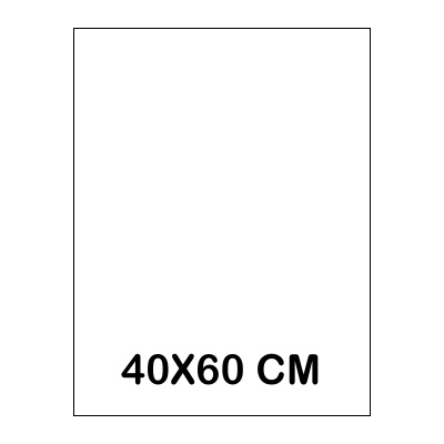 GOMA EVA 40X60CM 5MM BLANCA