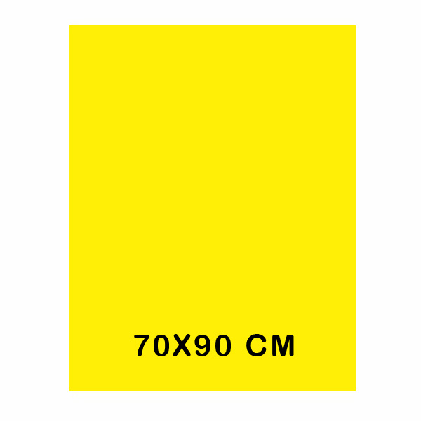 GOMA EVA 70X90CM 2MM AMARILLA