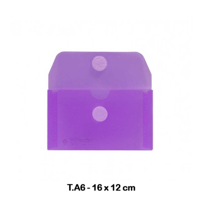 SOBRE MULTILINE PP T.TARJETA VELCRO VIO