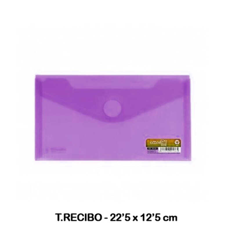SOBRE MULTILINE PP T.RECIBO VELCRO VIOL