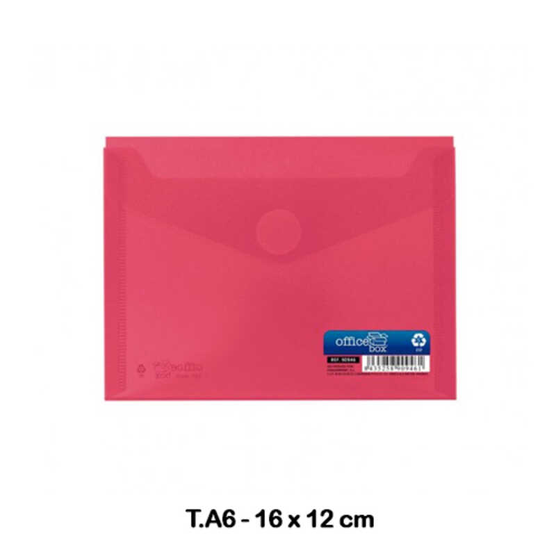 SOBRE MULTILINE PP A6 C/VELCRO FUCSIA