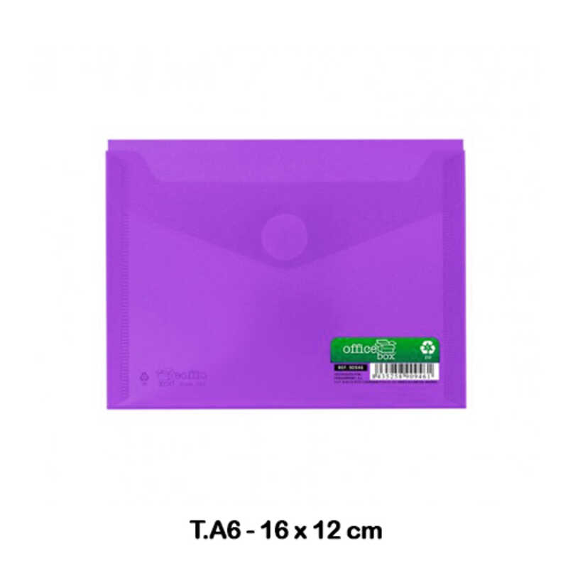 SOBRE MULTILINE PP A6 C/VELCRO VIOLETA