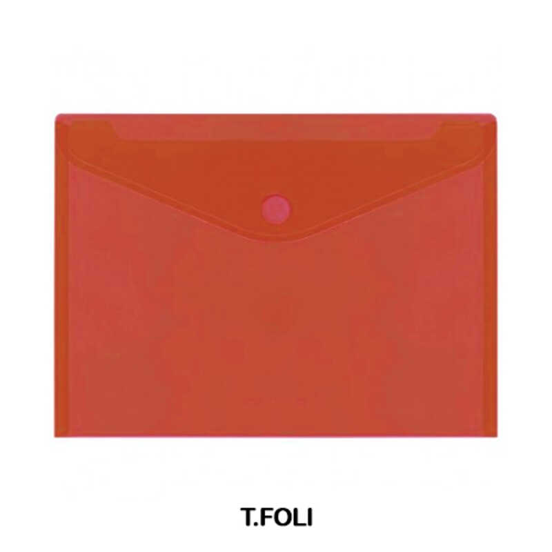 SOBRE MULTILINE PP FOLIO C/VELCRO ROJO