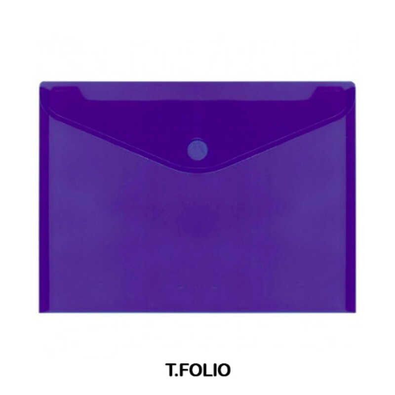 SOBRE MULTILINE PP FOLIO C/VELCRO AZUL