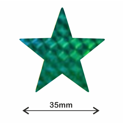 ROLLO GOMET ESTRELLA XL HOLOGRAF. VERDE