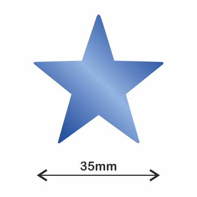 ROLLO GOMET ESTRELLA XL METALIZADO AZUL
