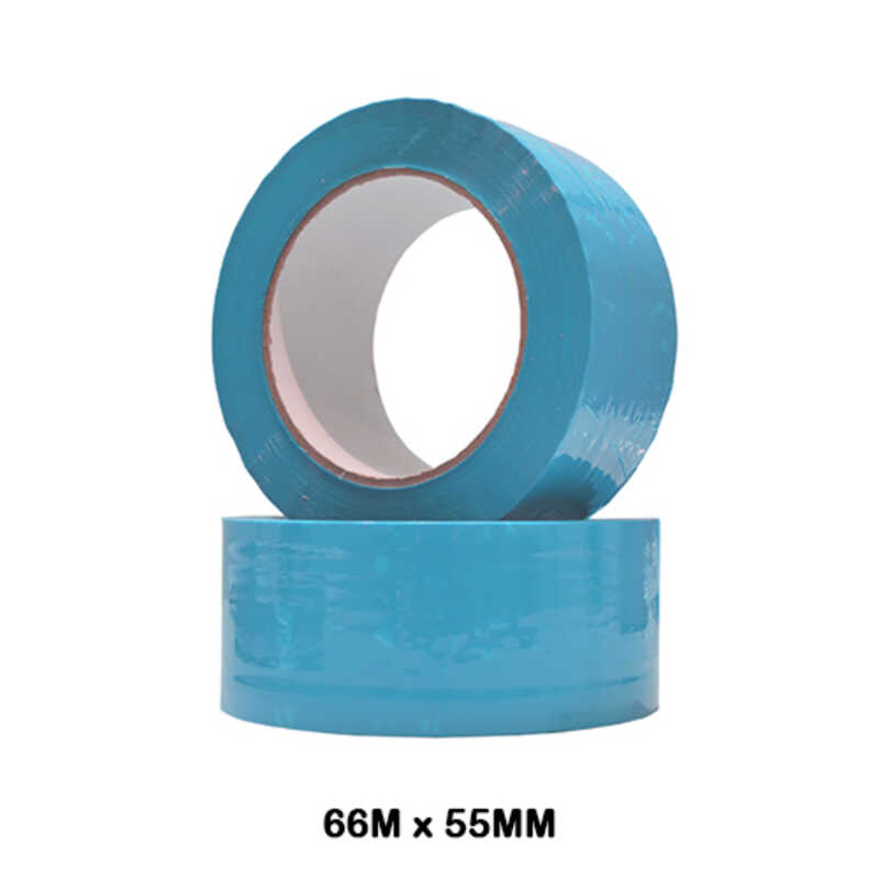 ROLLO PRECINTO 66X50MM AZUL CLARO
