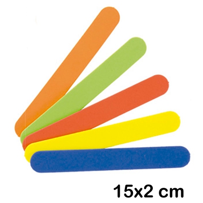 PAQ. 50 PALOS GRANDES FOAMY COLORES