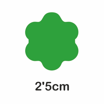 PERFORADORA MEDIANA DE 2.5CM FLOR
