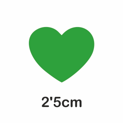 PERFORADORA MEDIANA DE 2.5CM CORAZON