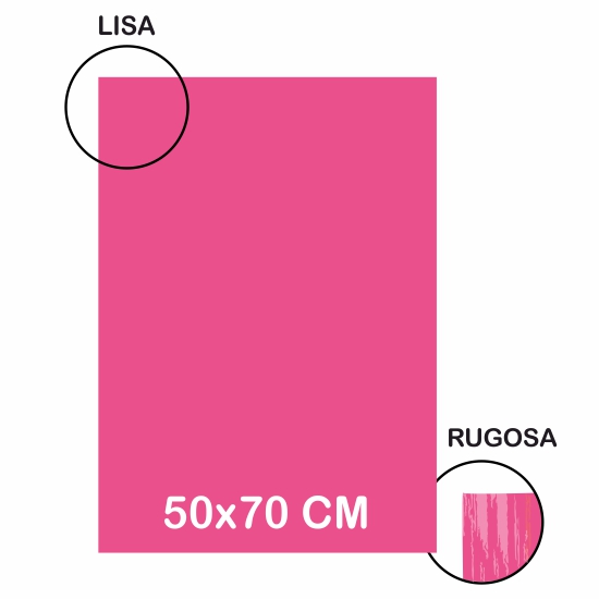 CARTULINA LR 220GR 50X70 FUCSIA