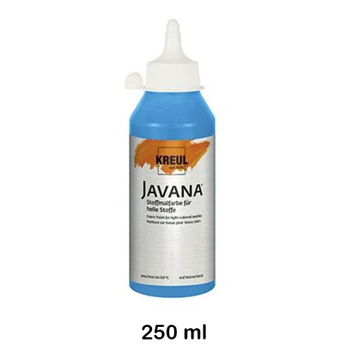 PINTURA TEXTIL 250ML JAVANA AZUL