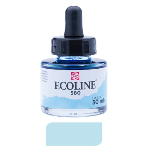 ACUARELA LIQUIDA 30ML AZUL PASTEL 580