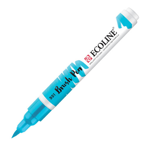 ROTULADOR ACUARELABLE AZUL CLARO 551
