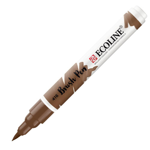 ROTULADOR ACUARELABLE MARRON CHOCOL 416