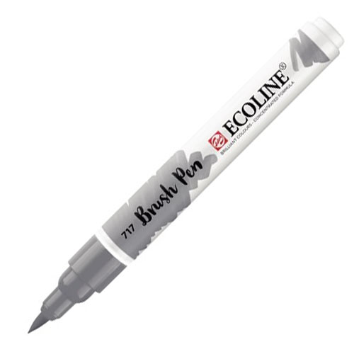 ROTULADOR ACUARELABLE GRIS OSCURO 717