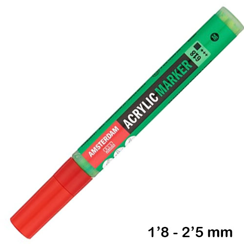 ROTULADOR ACRILICO M VERDE VIVO 618