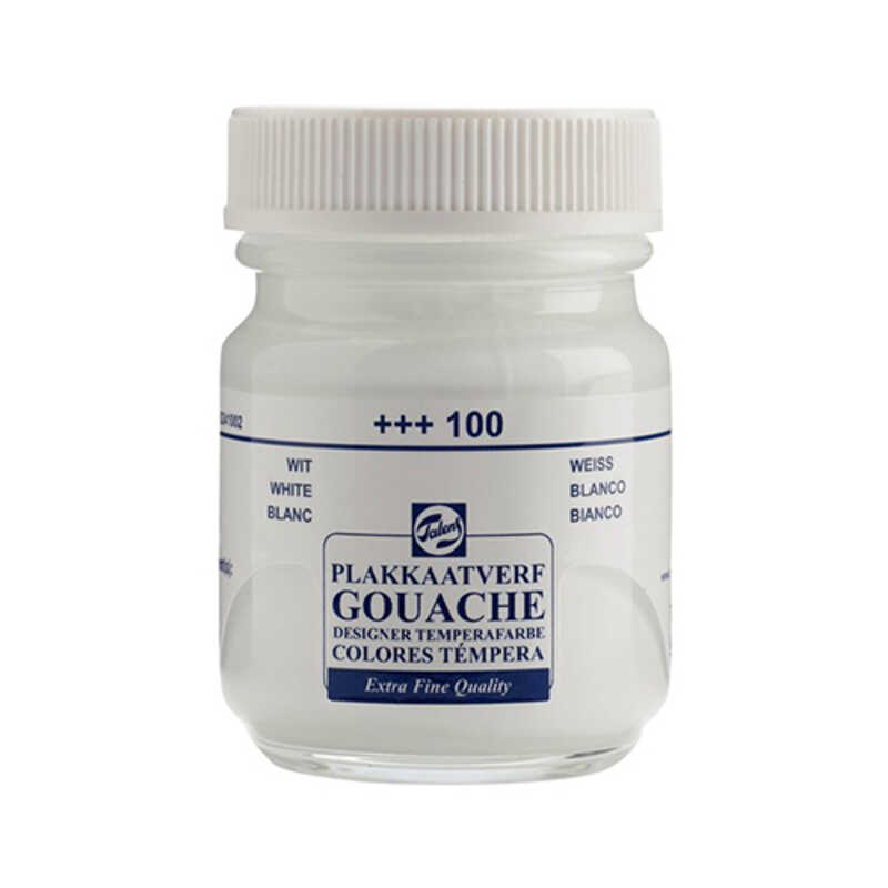 TEMPERA GOUCHE TALENS 50ML BLANCO 100