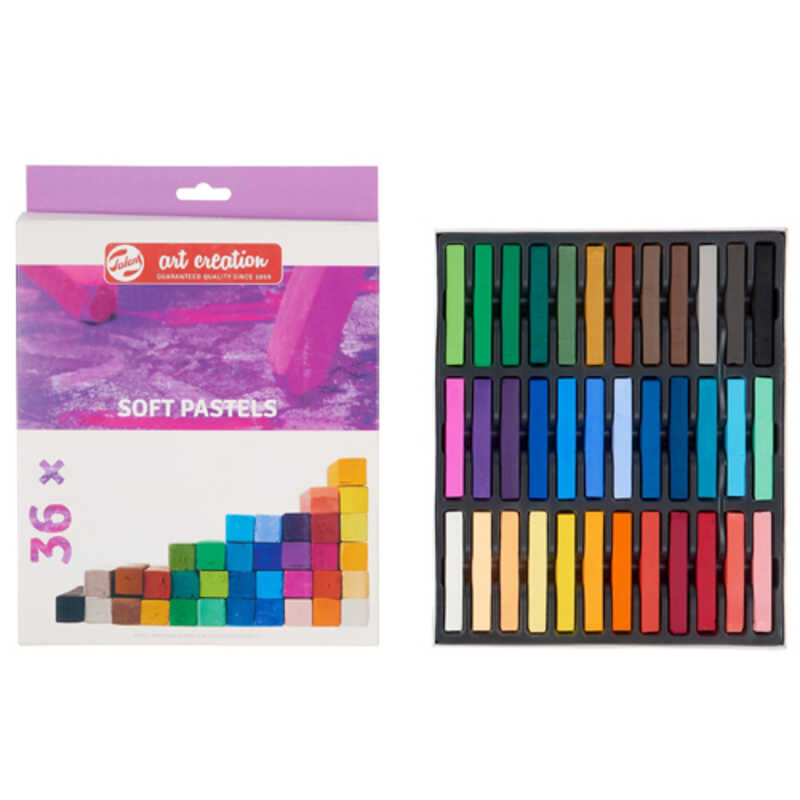PAQ. 36 BARRAS PASTEL SUAVE ART CREATIO