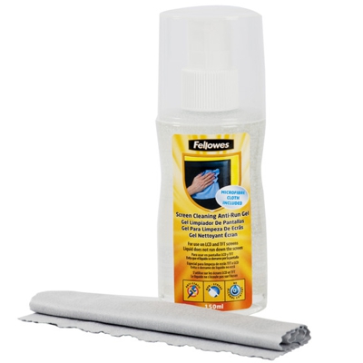 GEL LIMPIADOR DE PANTALLA Y PAÑO 150ML