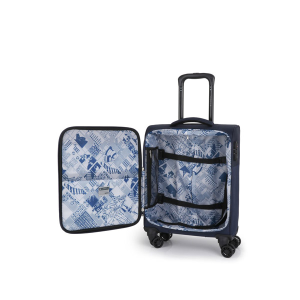 TROLLEY BLANDO ROMA 39X55X20 TURQUESA