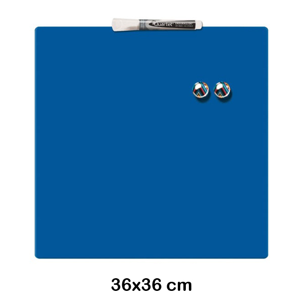 PIZARRA MAGNETICA 36X36CM AZUL