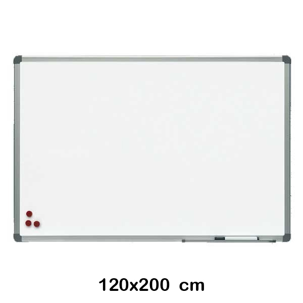 PIZARRA BLANCA LACADA 120X200CM MAGNE.