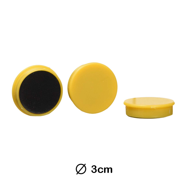 BLSTER 3 IMANES 30MM. COLOR AMARILLO