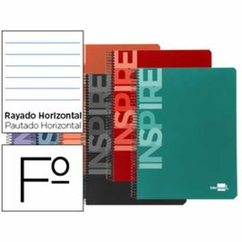 LIBRETA T.FOLIO T/DURA 80H 60GR. LINIA