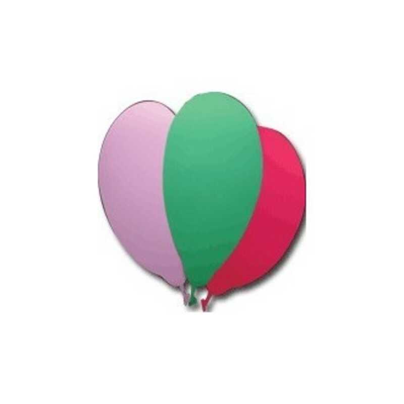 PACK 10 GLOBOS 47'5X30'5CM CARTULINA 1