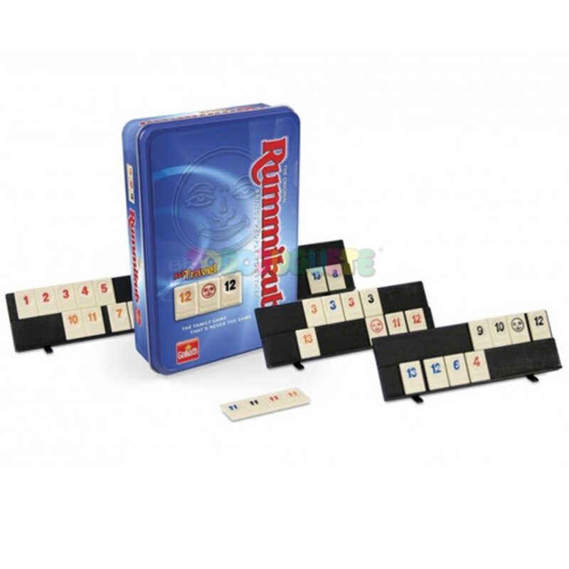 JUEGO RUMMIKUB VIAJE CAJA METALICA