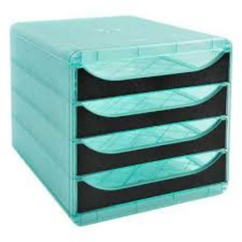 MODULO CAJONES BIG BOX VERDE/NEGRO