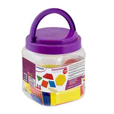 BOTE GEOMOSAICO 250 PIEZAS