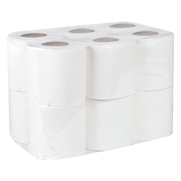 PACK 12 ROLLOS PAPEL HIGIENICO CASA 2C.