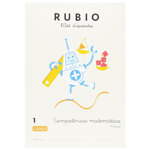 CUADERNO RUBIO COMPETEN. MATEMATICA Nº1