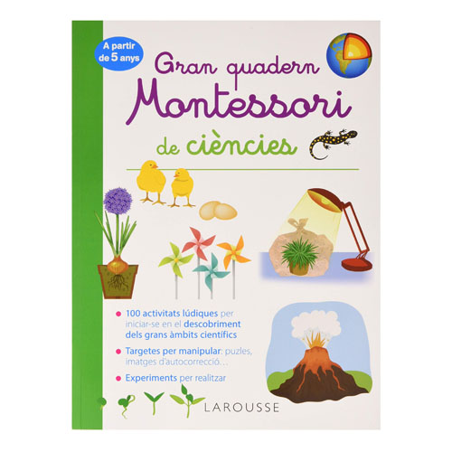 CUADERNO MONTESORI CIENCIAS 5 AÑOS