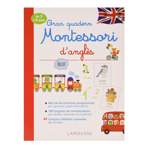 CUADERNO MONTESORI ANGLES DE 3-6 AÑOS