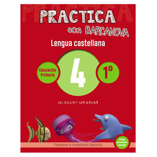 CUADERNO LENGUA CASTELLANA Nº4 1ºPRIMAR