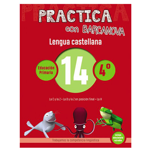 CUADERNO LENGUA CASTELLANA Nº14 4ºPRIMA
