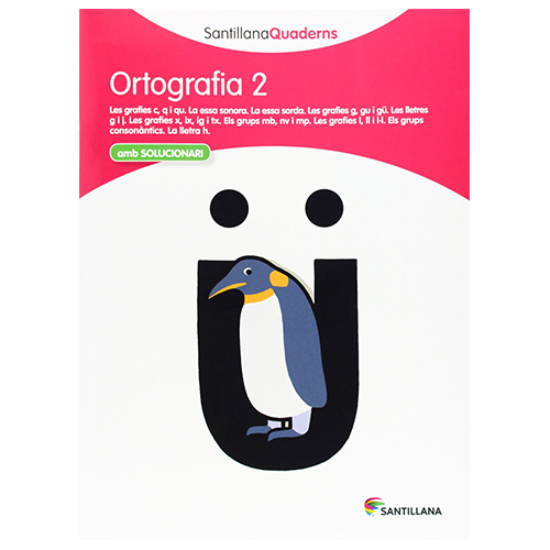 CUADERNO ORTOGRAFIA 2 SANTILLANA