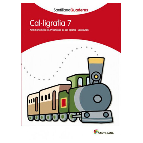 CUADERNO CALIGRAFIA 7 PAUTA SANTILLANA