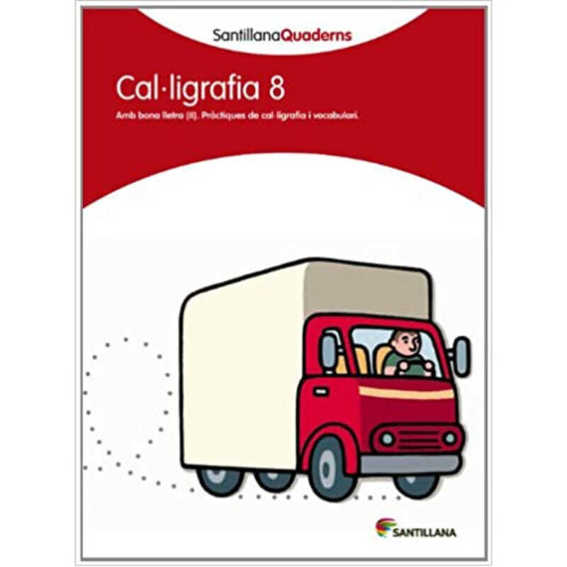 CUADERNO CALIGRAFIA 8 PAUTA SANTILLANA