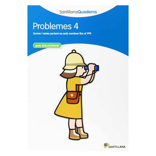 CUADERNO PROBLEMAS 4 SANTILLANA