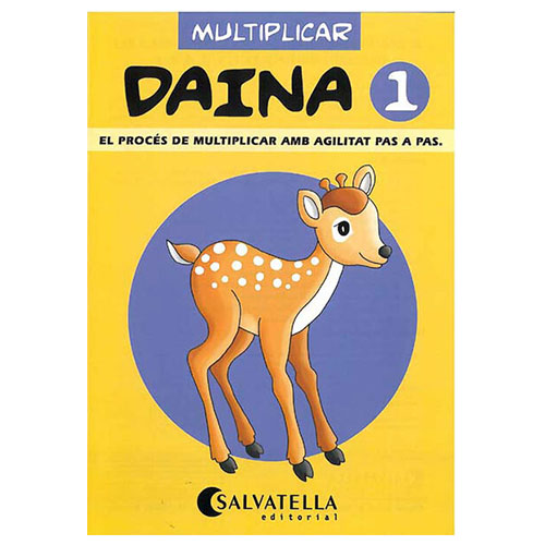 CUADERNO DAINA MULTIPLICAR Nº1
