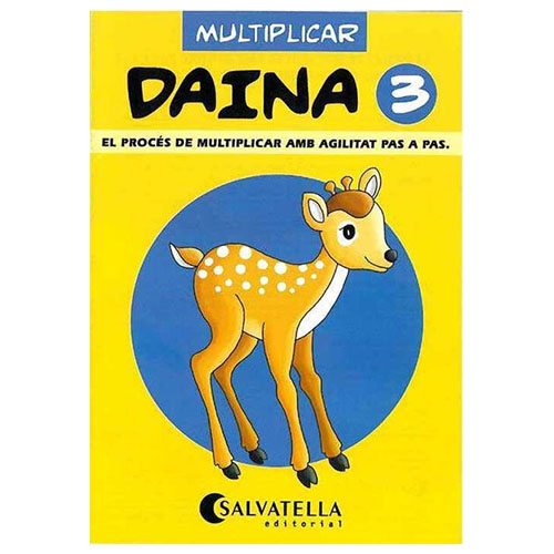 CUADERNO DAINA MULTIPLICAR Nº3