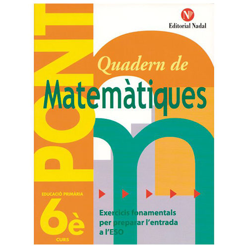 CUADERNO DE MATEMATICAS 6º ED.PRIMARIA