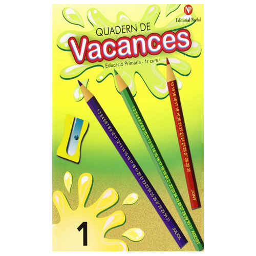 CUADERNO DE VACACIONES 1Â§ ED.PRIMARIA
