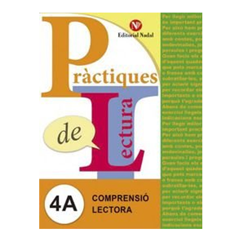 CUADERNO PRACTICAS DE LECTURA 4A